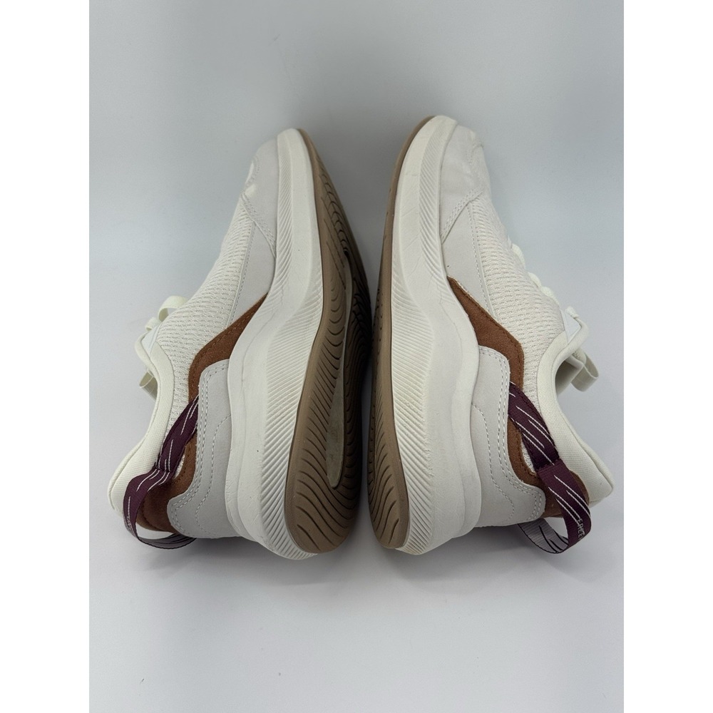 Ryka Freehand Women's Walking Shoes Cream White Maroon ActivFOAM Size 9 - Picture 4 of 9